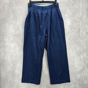White Stag Blue Trousers Cotton Lace‎ Joggers Sweatpants Bottom Pants M Medium